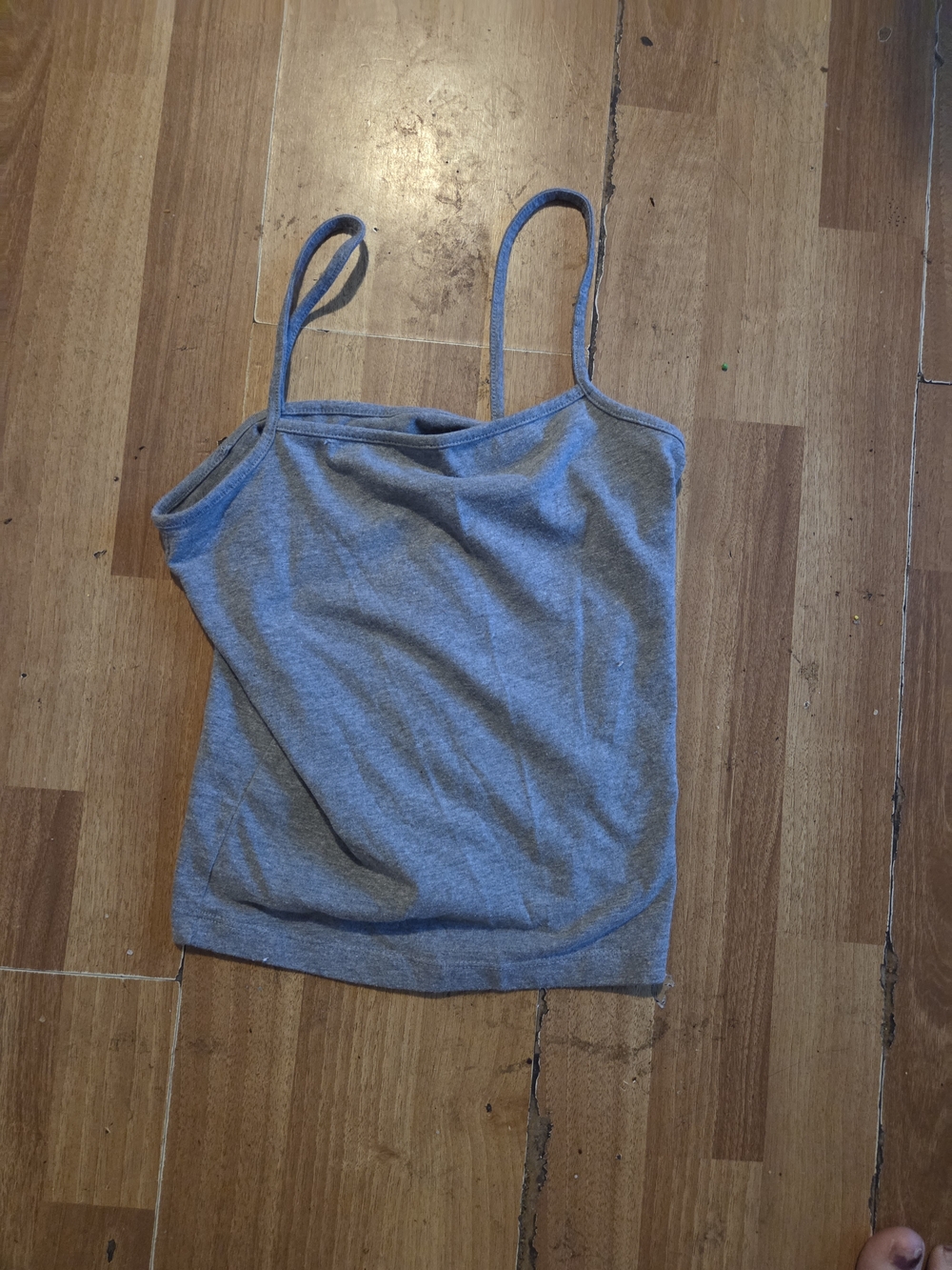 Women's Grey Crop Top